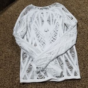Forever 21 long sleeve active wear top